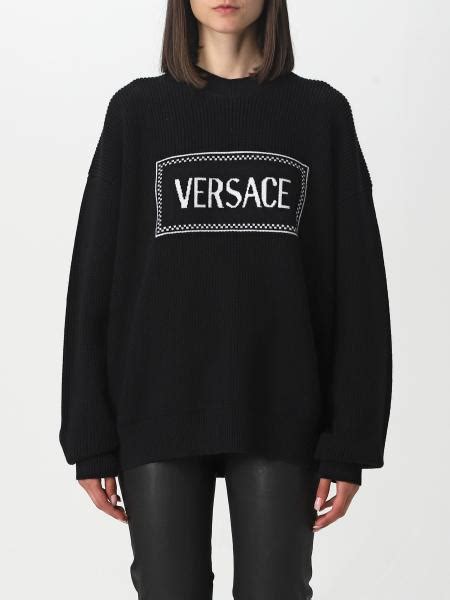 maglia versace n& 39|Versace Outlet: Maglia in lana .